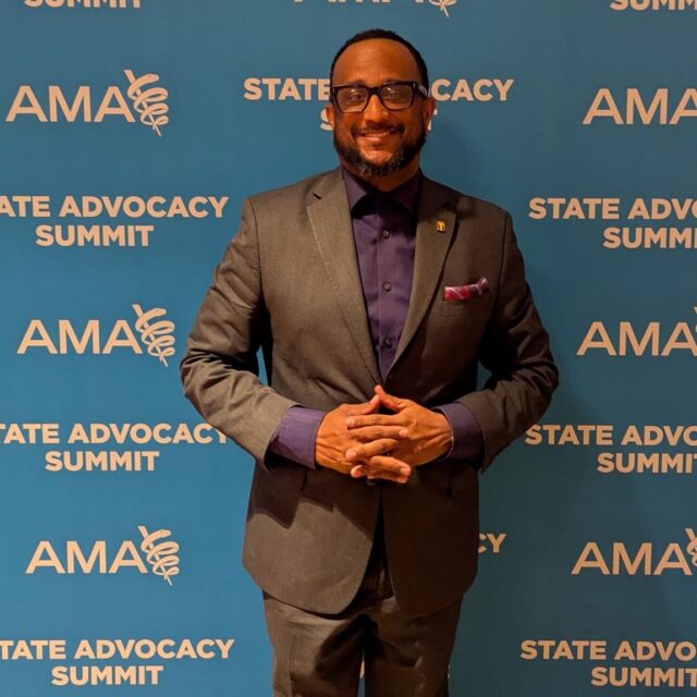 Advancing health equity requires action at every level, including the states.

Roger A. Mitchell, Jr., MD, 126th President of the National Medical Association, emphasized the importance of a strong state-level strategy as a core component of NMA’s advocacy work.

We are pleased to collaborate with the American Medical Association to help consolidate efforts and strengthen coordinated advocacy that protects patients and advances health equity nationwide.

#NationalMedAssn #HealthEquity #PhysicianAdvocacy #StateStrategy #HealthcareLeadership #BlackDoctorsMatter