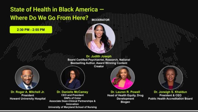 Join us at Essence Fest for an important conversation on the State of Health in Black America, Where Do We Go From Here?

🕝 2:30 PM – 2:55 PM

We’re proud to share that Dr. Roger A. Mitchell Jr., NMA President-Elect, will be speaking on this dynamic panel of health equity leaders.

This critical discussion will explore solutions to health disparities and the future of care in Black communities. Don’t miss it!

#HealthEquity #BlackHealthMatters #NMA #PublicHealth #Leadership #BlackExcellence #EssenceFest
