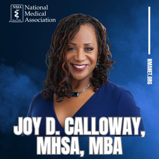 📢 NMA Leadership Transition Announcement

The National Medical Association (NMA)  announces that Joy D. Calloway, MHSA, MBA, who has served as Executive Director since 2022, will step down on October 3, 2025, to pursue a new opportunity.

During her tenure, Ms. Calloway advanced NMA’s mission by:
✨ Strengthening partnerships with equity-focused organizations
✨ Elevating Black physicians’ expertise on the national stage
✨ Expanding NMA’s media presence and influence in health policy
✨ Delivering three successful national conventions
✨ Modernizing operations and increasing donor support

As Dr. Roger A. Mitchell Jr., 126th President of the NMA, affirmed: “For more than 130 years, the NMA and its physician leaders have fought for health equity and Black physicians. We remain committed to this work, which will continue in earnest as we transition the executive director role.”

Read more here:  https://nmanet.org/news/nma-leadership-transition/

Thank you, Joy, for your service to the NMA. We are deeply grateful for your leadership and unwavering commitment to health equity.

#NMA #HealthEquity #BlackPhysicians #Leadership #NMALegacy