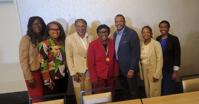📸 Powerful voices, united for change!

At the State and Local Advocacy Session during the NMA Region IV Meeting, we were proud to stand alongside leaders committed to advancing health equity and legislative advocacy.

Featured:
Dr. Lindiwee-Yaa Randall-Hayes, MD
Christina Epperson, NMA Health Policy 
Michigan State Senator Sylvia Santana
NMA President Dr. Virginia Caine
Michigan State Representative Tyrone Carter
Dr. Dionne Hart, Region IV Chair
Dr. Audrey Tanksley

Together, we are shaping the future of medicine and policy—one conversation at a time.

#NMARegionIV #HealthEquity #StateAndLocalAdvocacy #BlackDoctorsLead #NMAProud #PublicHealthPolicy #PhysicianAdvocates #CommunityLeadership