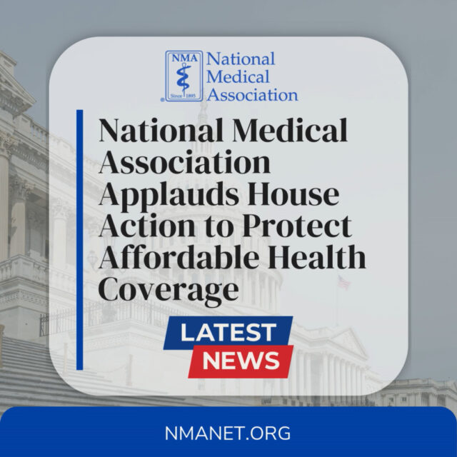 The National Medical Association applauds the U.S. House for taking bipartisan action to extend enhanced ACA subsidies, helping protect affordable health coverage for millions.

As physicians, our members see firsthand how rising costs impact patients. While more work remains in the Senate, this is an important step toward protecting access to care.

🔗 Read more: https://nmanet.org/news/national-medical-association-applauds-house-action-to-protect-affordable-health-coverage/ or visit our website for details.

#NationalMedAssn #HealthEquity #AffordableCare #HealthcareAccess