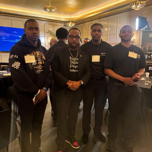 The future of medicine, technology, and justice is happening NOW.

The National Medical Association was proud to have our 126th President, Roger A. Mitchell, Jr., MD, join young leaders at the table to discuss how Artificial Intelligence can be used for social impact, ensuring innovation serves equity, ethics, and community health.

From addressing healthcare disparities to combating misinformation, AI has the potential to transform how we serve our communities. The conversation focused on empowering young people to lead responsibly, think critically, and use technology as a tool for justice, not division.

We are honored to collaborate with the NBA Social Justice Coalition in advancing dialogue at the intersection of health equity, technology, and social change. When medicine, youth leadership, and social justice align, powerful progress follows.

Together, we are shaping a future where innovation protects communities and advances health equity for all.

#NationalMedicalAssociation #HealthEquity #AISocialImpact #NBASocialJustice #FutureOfMedicine #YouthLeadership #TechForGood