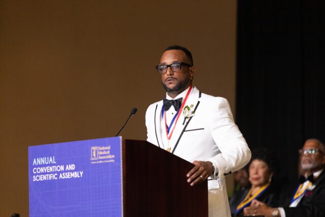 TUNE IN LIVE – TODAY at 9:20 AM CT!

Dr. Roger A. Mitchell, Jr., the newly inducted 126th President of the NMA, will be LIVE on Good Day Chicago – FOX 32 this morning!

He’ll be discussing:
* The NMA Convention in Chicago
* Black health disparities & physician shortage
* How policy impacts healthcare equity
* What the NMA is doing to create lasting change

Watch live: https://www.fox32chicago.com

#NMA2025 #GoodDayChicago #DrRogerMitchell #BlackDoctorsLead #HealthEquity #BreatheEasy #TheNewReconstruction #NMAChicago25 #HealthcareJustice